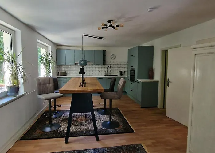 Apartamento Ruhiges Haus Im Gruenen Mit Whirlpool & 3 Schlafzimmern Nahe Messe Essen