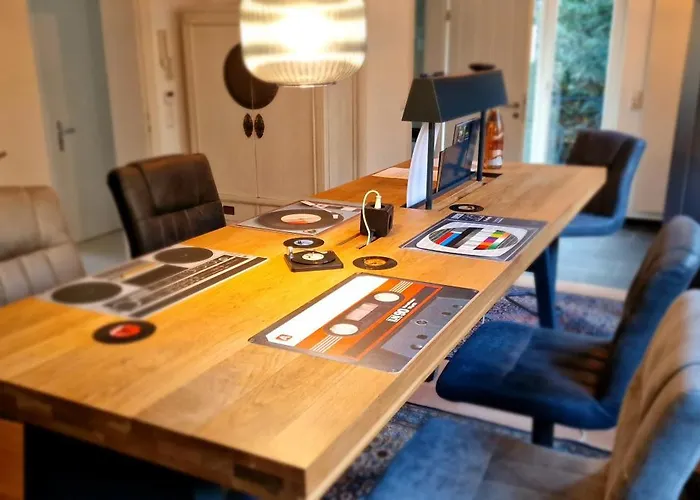 Apartman Ruhiges Haus Mit Whirlpool Fuer 5 Gaeste Nahe Messe Mit 3 Schlafzimmern